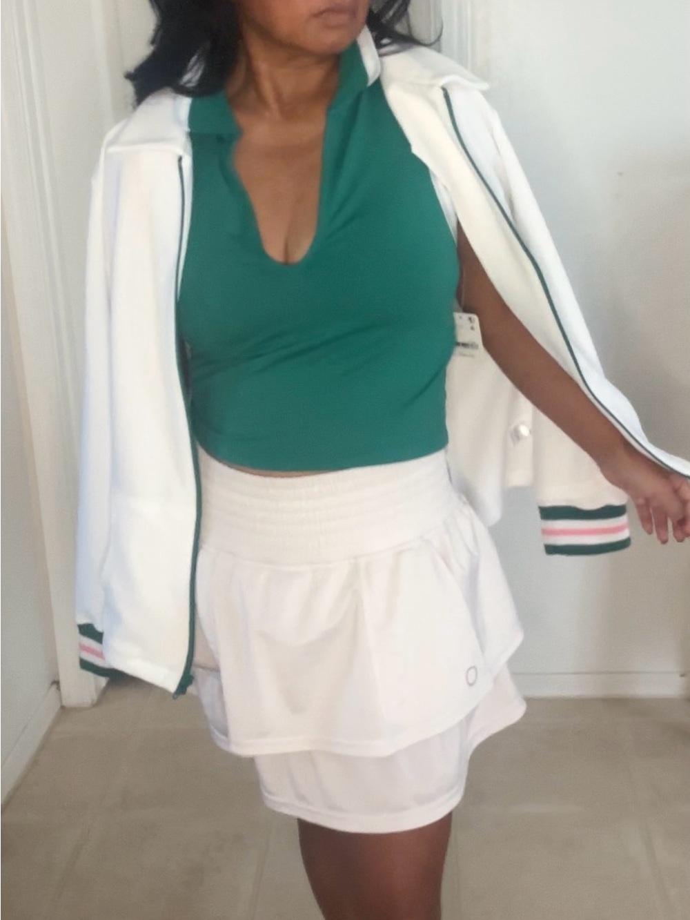 Bubble lifestyle ruffle skirt- Versatile Women’s Tennis/golf/pickleball Skort